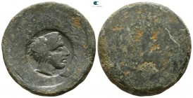 Sicily. Akragas circa 405-392 BC. Hemilitron Æ