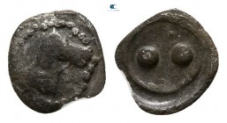 Sicily. Gela . 480/75-475/70 BC. Hexas AR