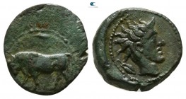 Sicily. Gela circa 420-405 BC. Onkia Æ