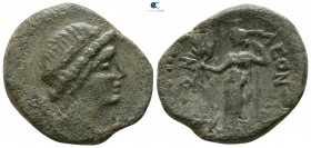 Sicily. Leontinoi . Under Roman rule, after 210 BC. Bronze Æ