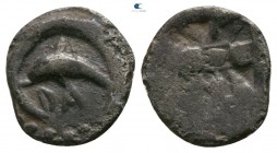 Sicily. Messana-Zankle circa 515-493 BC. Litra AR