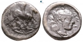 Sicily. Syracuse. Gelon I 485-478 BC. Drachm AR