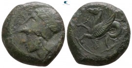 Sicily. Syracuse. Dionysios I. 405-367 BC. Litra Æ