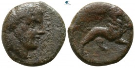 Sicily. Syracuse. Agathokles 317-289 BC. Litra Æ