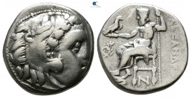 Kings of Macedon. Uncertain mint. Alexander III "the Great" 336-323 BC. Posthumous issue of 'Colophon', circa 310-301 BC. Drachm AR