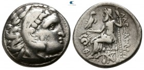 Kings of Thrace. Kolophon. Lysimachos 305-281 BC. In the name and types of Alexander III. Struck circa 301/0-300/299 BC. Drachm AR