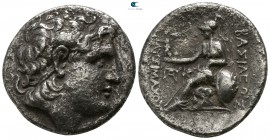 Kings of Thrace. Parion. Lysimachos 305-281 BC. Tetradrachm AR