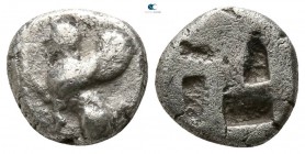 Islands off Thrace. Samothrace 500-475 BC. Obol AR