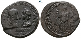 Moesia Inferior. Marcianopolis. Gordian III, with Tranquillina AD 238-244. Tertullianus, legatus consularis. Pentassarion AE