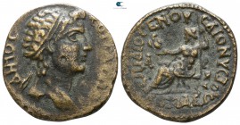 Phrygia. Cotiaeum. Pseudo-autonomous issue . Time of Gallienus, AD 254-268. ΔΙΟΓΕΝΗΣ ΔΙΟΝΥΣΙΟΥ (Diogenes, son of Dionysios), Archon. Bronze Æ...