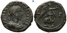 Egypt. Alexandria. Gordian III. AD 238-244. Dated RY 3=AD 239/240. Potin Tetradrachm