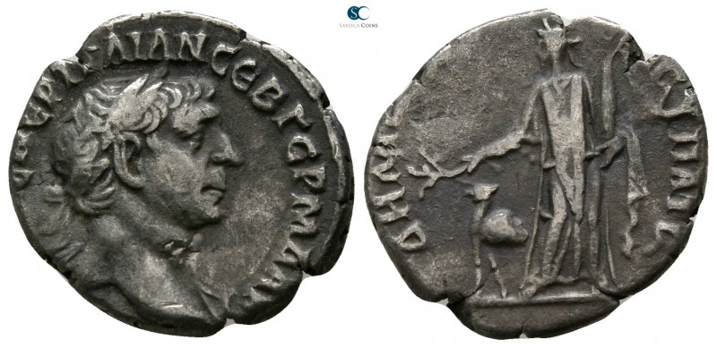 Arabia. Bostra. Trajan AD 98-117. 
Drachm AR

16mm., 1,64g.

ΑΥΤΟΚΡ ΚΑΙC ΝЄ...