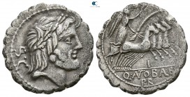 Q. Antonius Balbus 83-82 BC. Rome. Denarius AR