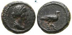 Time of Domitianus AD 81-96. Rome. Quadrans Æ