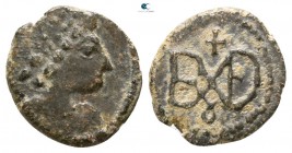 The Ostrogoths. Rome AD 541-552. Struck in the name of Anastasius. Æ 2 or 2½ Nummi