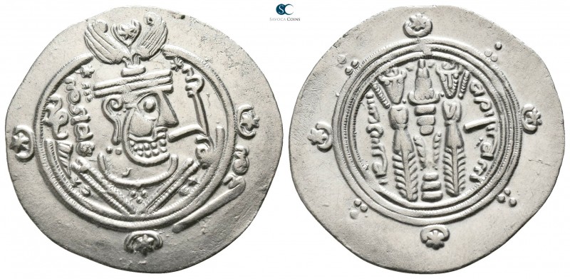 Sa'Id Ibn Da'La AD 776-778. AH 160-162. 
Hemidrachm AR

23mm., 1,78g.

Crow...