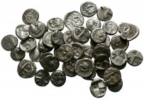 Lot of ca. 45 greek silver coins / SOLD AS SEEN, NO RETURN!