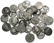 Lot of ca. 30 roman imperial silver coins / SOLD AS SEEN, NO RETURN!