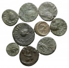 Lot of 9 late roman nummi / SOLD AS SEEN, NO RETURN!