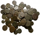 Lot of ca. 100 ancient bronze coins / SOLD AS SEEN, NO RETURN!