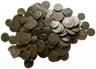Lot of ca. 100 ancient bronze coins / SOLD AS SEEN, NO RETURN!