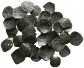 Lot of ca. 34 byzantine skyphate coins / SOLD AS SEEN, NO RETURN!