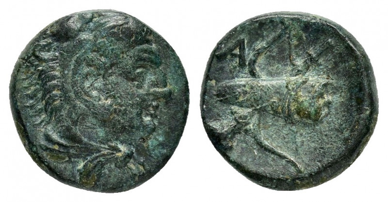 KINGS of MACEDON. Alexander III The Great.(336-323 BC). Drachm.

Obv : Head of H...