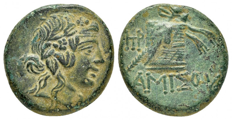 PONTUS. Amisos. Time of Mithradates VI Eupator.(Circa 105-90 or 90-85 BC). Ae.

...