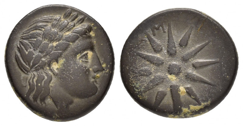 MYSIA.Gambrion.(4th century BC).Ae.

Obv : Laureate head of Apollo right.

Rev :...