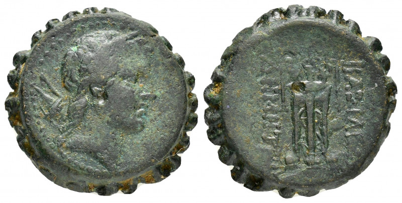 SELEUKID KINGS of SYRIA.Demetrios I Soter.(162-150 BC).Antiochia on the Orontes....