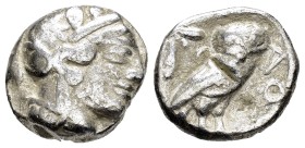 EGYPT.Pharaonic Kingdom.Uncertain pharaoh.(Late 5th-mid 4th centuries BC).Tetradrachm.

Obv : Helmeted head of Athena right, with frontal eye.

Re...