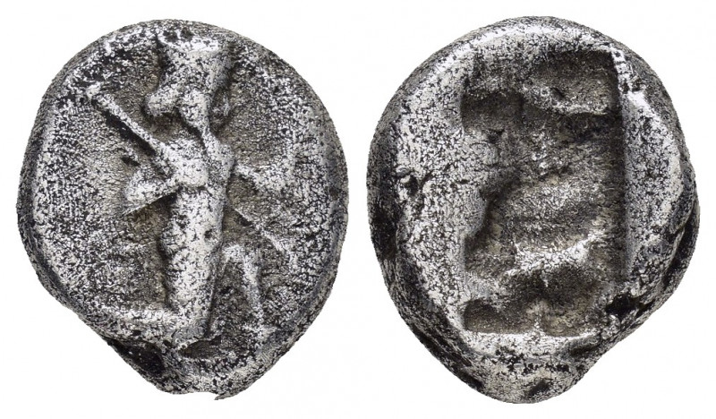 ACHAEMENID EMPIRE.Time of Darios I to Xerxes II.(485-420 BC).Sardes.Siglos.

Obv...