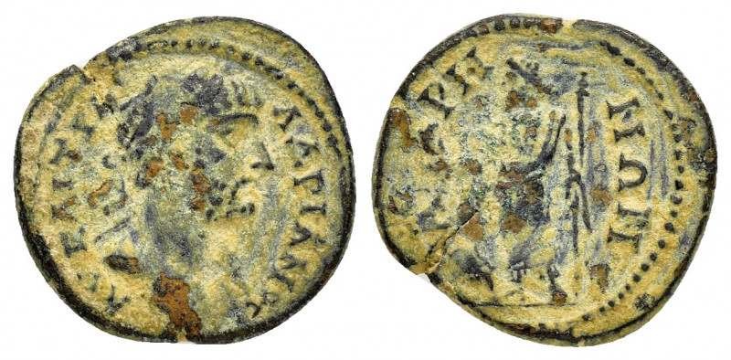 PISIDIA.Baris.Hadrian.(117-138).Ae.

Obv : ΑΥΤΟ ΚΑΙ ΤΡΑΙ ΑΔΡΙΑΝΟС.
Laureate bust...