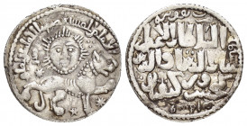 SELJUQ of RUM.Kaykhusraw II.(1211-1220).Konya.AH 641.Dirhem.

Obv : Lion advancing right, three stars around, above, personification of sun above.

Re...