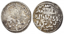 SELJUQ of RUM.Kaykhusraw II.(1211-1220).Konya.AH 641.Dirhem.

Obv : Lion advancing right, three stars around, above, personification of sun above.

Re...