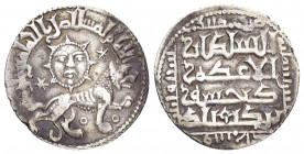 SELJUQ of RUM.Kaykhusraw II.(1211-1220).Siwas.AH 38.Dirhem.

Obv : Lion advancing right, three stars around, above, personification of sun above.

Rev...