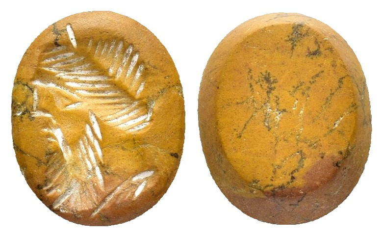 ANCIENT GREEK INTAGLIO GEMSTONE.(2nd-1st century BC).

Obv : Bareheaded and drap...