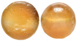 ANCIENT NEAR EAST.Stamp.(Circa late 6th millenium BC).

Obv : Motif.

Rev : Blank.

Condition : Good very fine.

Weight : 13.02 gr
Diameter : 22 mm