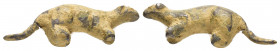 ANCIENT ROMAN BRONZE CAT.(1st-2nd century).Ae.

Obv : Cat.

Rev : Cat.

Condition : Good very fine.

Weight : 3.5 gr
Diameter : 28 mm
