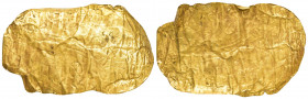 ANCIENT GREEK GOLD PENDANT.

Obv : Greek legend.

Rev : Blank.

Condition :

Weight : 1.64 gr
Diameter : 45 mm