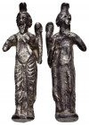 ANCIENT ROMAN SILVER STATUETTE.(1st-2nd century).Ar.

Obv : Male.

Rev : Blank.

Condition : Good very fine.

Weight : 4.4 gr
Diameter : 31 mm