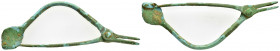 ANCIENT ROMAN BRONZE MEDICAL TOOL.(1st-2nd century).Ae.

Obv : Blank.

Rev : Blank.

Condition : Good very fine.

Weight : 3.6 gr
Diameter : 68 mm