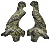 ANCIENT ROMAN BRONZE EAGLE STATUETTE.(1st-2nd century).Ae.

Obv : Eagle.

Rev : Blank.

Condition : Good very fine.

Weight : 19.7 gr
Diameter :36 mm