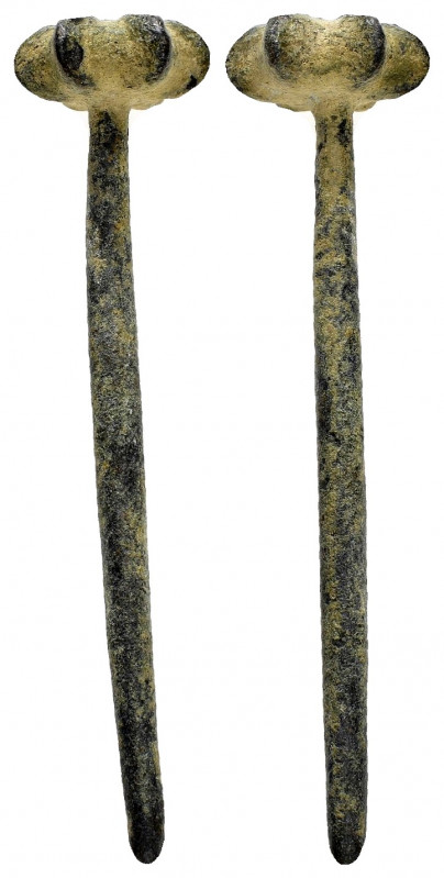 ANCIENT ROMAN BRONZE MEDICAL TOOL.(1st-2nd century).Ae.

Obv : Blank.

Rev : Bla...