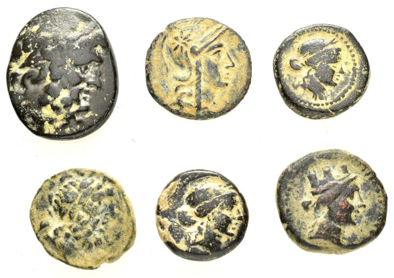 ANCIENT BRONZE COINS.SOLD AS SEEN.NO RETURN.