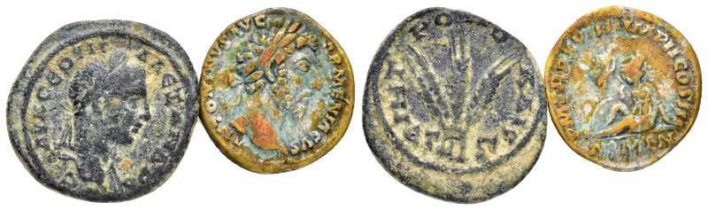 ANCIENT BRONZE COINS.SOLD AS SEEN.NO RETURN.