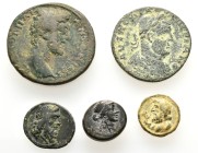 ANCIENT BRONZE COINS.SOLD AS SEEN.NO RETURN.