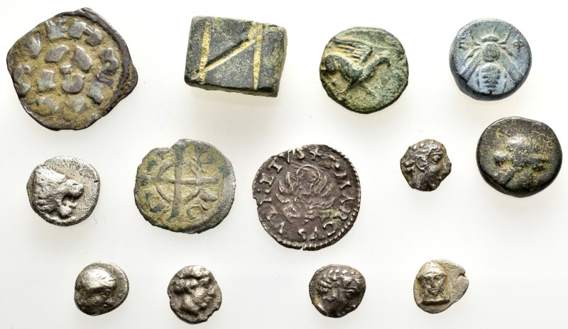 ANCIENT BRONZE COINS.SOLD AS SEEN.NO RETURN.