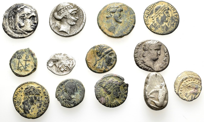 ANCIENT BRONZE COINS.SOLD AS SEEN.NO RETURN.