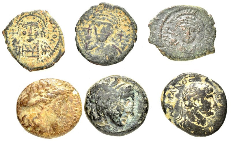 ANCIENT BRONZE COINS.SOLD AS SEEN.NO RETURN.